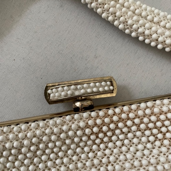 Vintage Corde Bead Purse by Lumured - Picture 2 of 8